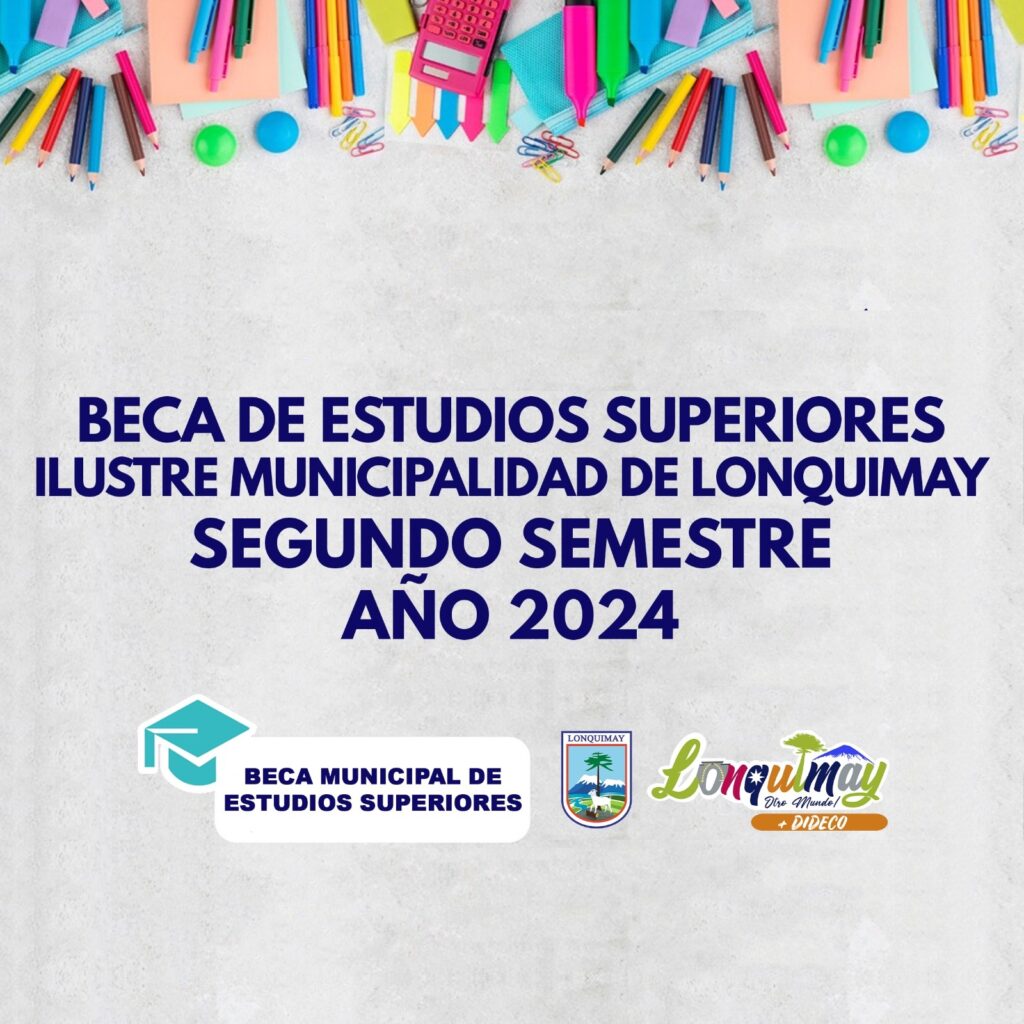 DECRETO EXENTO que aprueba renovantes a Beca Estudios Superiores 2° semestre año 2024